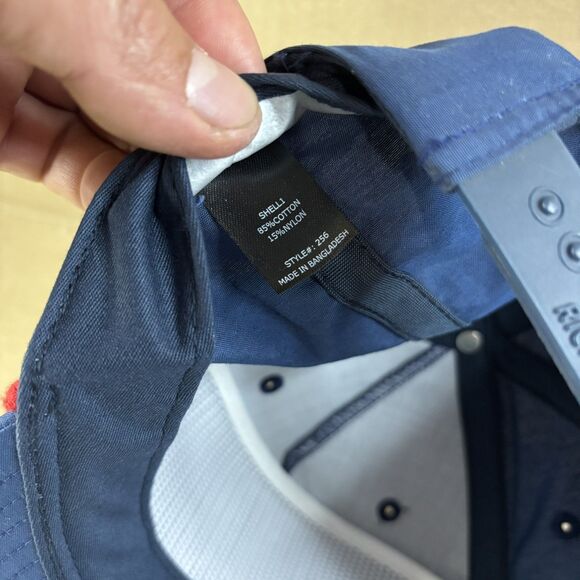 Richardson Snapback Hats Caps Blue Rope Red, trucker, adjustable, cotton - Picture 10 of 10